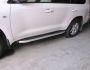 Profile running boards for Toyota Land Cruiser 200 - Style: Range Rover фото 1
