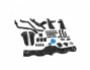Toyota Land Cruiser Prado 150 fairing kit - type: lexus gx460 2020-2023 фото 1