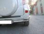Toyota Rav4 rear bumper protection - type: double corners фото 2