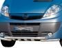 Защита бампера Nissan Primastar 2002-2014 - тип: модельная, с пластинами фото 0
