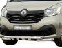 Bumper protection Fiat Talento 2016-... - type: model, with plates фото 0