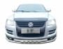 Защита бампера VW Touareg - тип: модельная с пластинами фото 2