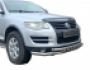 Защита бампера VW Touareg - тип: модельная с пластинами фото 3