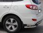 Hyundai Santa Fe II rear bumper protection - type: double corners фото 1