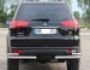 Защита заднего бампера Mitsubishi Pajero Sport - тип: двойные углы фото 3