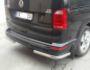 Volkswagen T6 rear bumper protection - type: single corners фото 2