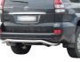 Захист заднього бампера Toyota Prado 120 - тип: П-подібна труба модельна фото 0