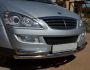 Ssangyong Kyron front bumper protection фото 1