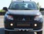 Bumper protection Mitsubishi L200 2015-2018 - type: model, with plates фото 2