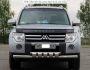 Bumper protection Mitsubishi Pajero Wagon IV - type: model with plates фото 3