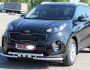 Bumper protection Kia Sportage 2019-2021 - type: model, with plates фото 2