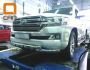 Bumper protection Toyota Land Cruiser 200 2016-2021 - type: model with plates, except Executive фото 2