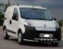 Захист бампера Fiat Fiorino, Citroen Nemo, Peugeot Bipper - тип: модельний, з пластинами фото 1