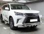 Защита бампера Lexus LX570 2015-2020 - тип: модельная, с пластинами фото 4