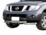 Защита бампера Nissan Pathfinder 2005-2010 - тип: модельная, с пластинами фото 0