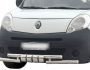 Защита бампера Renault Kangoo 2008-2021 - тип: модельная, с пластинами фото 0