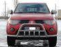 Front bumper protection Mitsubishi L200, Pajero Sport - type: with additional tubes фото 1