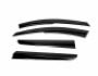 Window deflectors Dacia Duster 2010-2017 - type: 4 pcs, sunplex sport фото 0