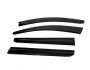 Window deflectors Ford Courier 2014-... - type: 4 pcs, sunplex sport фото 0