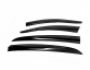 Дефлектори вікон Renault Fluence 2009-... - тип: 4 шт sunplex sport фото 1
