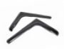 Window deflectors Ford Transit 2000-2006 - type: insert 2 pcs hic фото 0