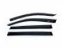 Window deflectors Volkswagen Tiguan 2016-2023 - type: with chrome molding allspace lwb 4 pcs hic фото 0