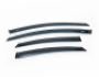 Wind deflectors Ford Mondeo 2008-2014 - type: with chrome molding фото 1