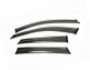 Deflectors with chrome molding Mazda CX-5 2011-2017 фото 0