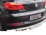 VW Tiguan rear bumper protection фото 0