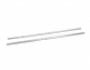 Window edging Volkswagen Caddy 2015-2020 - type: 2 pcs stainless steel фото 1