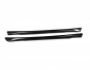 Side sills Volkswagen Golf 7, E-Golf - type: v1 gloss black photo 3