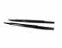 Side sills Volkswagen Golf 7, E-Golf - type: v1 gloss black photo 2