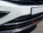 Накладки на передній бампер VW Tiguan 2020-2023 фото 2