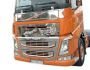 Накладки на решетку капота Volvo FH euro 6 - тип: полоски 2 шт фото 2
