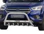 Bull bar Ford Escape 2017-2020 - type: with logo фото 0