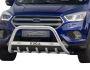 Bull bar Ford Escape 2017-2020 - type: with logo фото 1