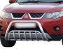 Bull bar Mitsubishi Outlander XL 2007-2010 - type: double фото 0