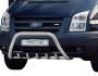Bull bar Ford Transit 2006-2014 - type: without jumper фото 0