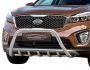 Barrel bar Kia Sorento Prime 2015-2020 - type: without jumper фото 0