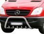 Bull bar Mercedes Sprinter 2006-2013 - type: without jumper фото 0