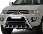 Front bar Mitsubishi Pajero Sport 2008-2016 - type: without jumper фото 0