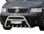 Bull bar Volkswagen Multivan T5 - type: with logo фото 0