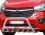 Кенгурятник Opel Vivaro 2015-2019 - тип: з логотипом фото 2