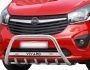 Кенгурятник Opel Vivaro 2015-2019 - тип: з логотипом фото 1