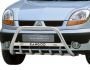 Кенгурятник Renault Kangoo 2003-2007 - тип: с логотипом фото 0