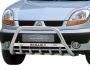 Кенгурятник Renault Kangoo 2003-2007 - тип: с логотипом фото 1