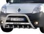 Кенгурятник Renault Kangoo 2008-2021 - тип: с логотипом фото 1