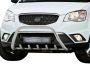 Кенгурятник Ssangyong Korando 2010-2014 - тип: без перемычки фото 0