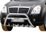 Bull bar Ssangyong Rexton 2007-2012 - type: with logo фото 0