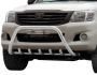 Front bar Toyota Hilux 2012-2015 - type: without jumper фото 0